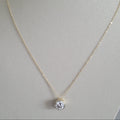 Collier fin plaqué Or 14K Aura