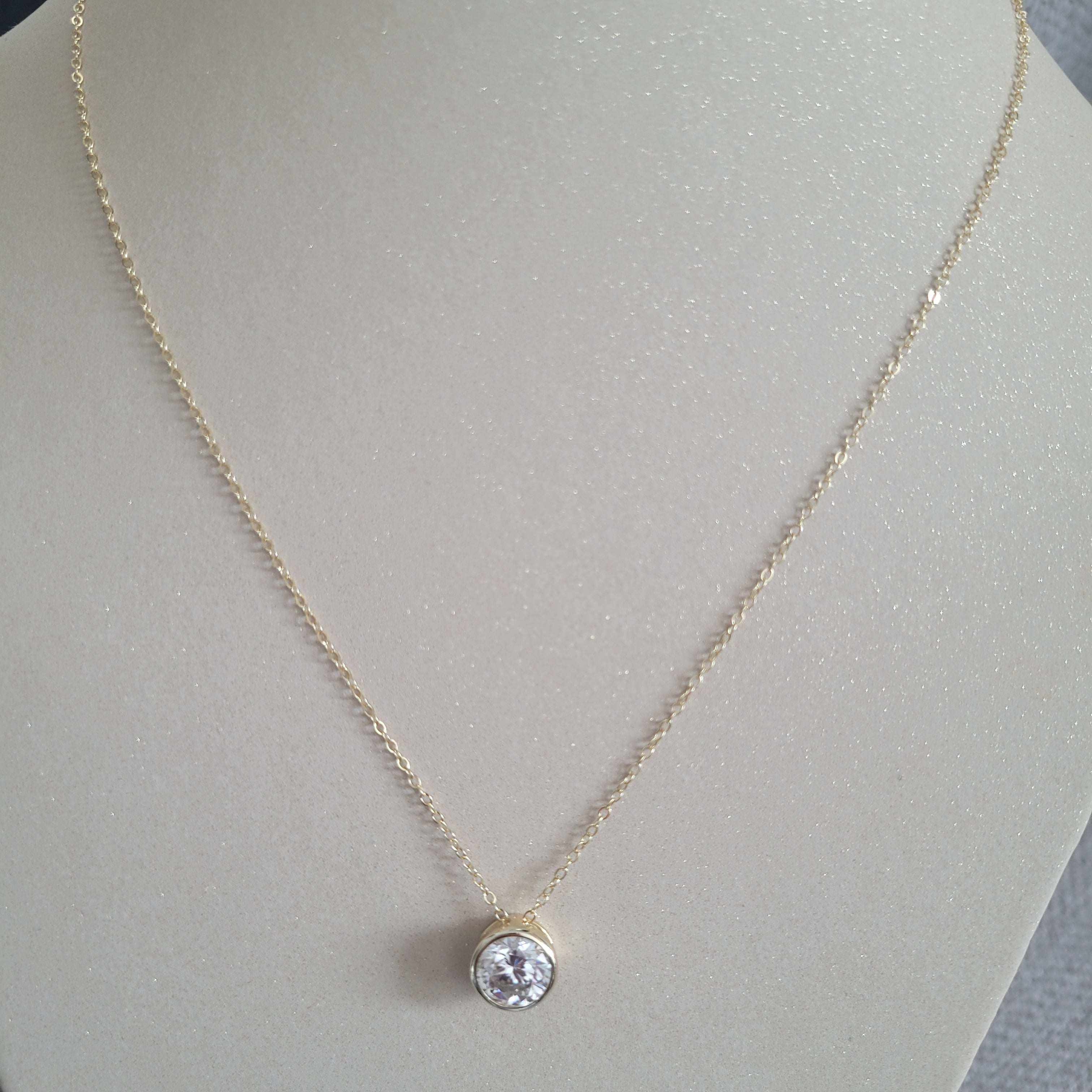 Collier - plaqué Or 14K