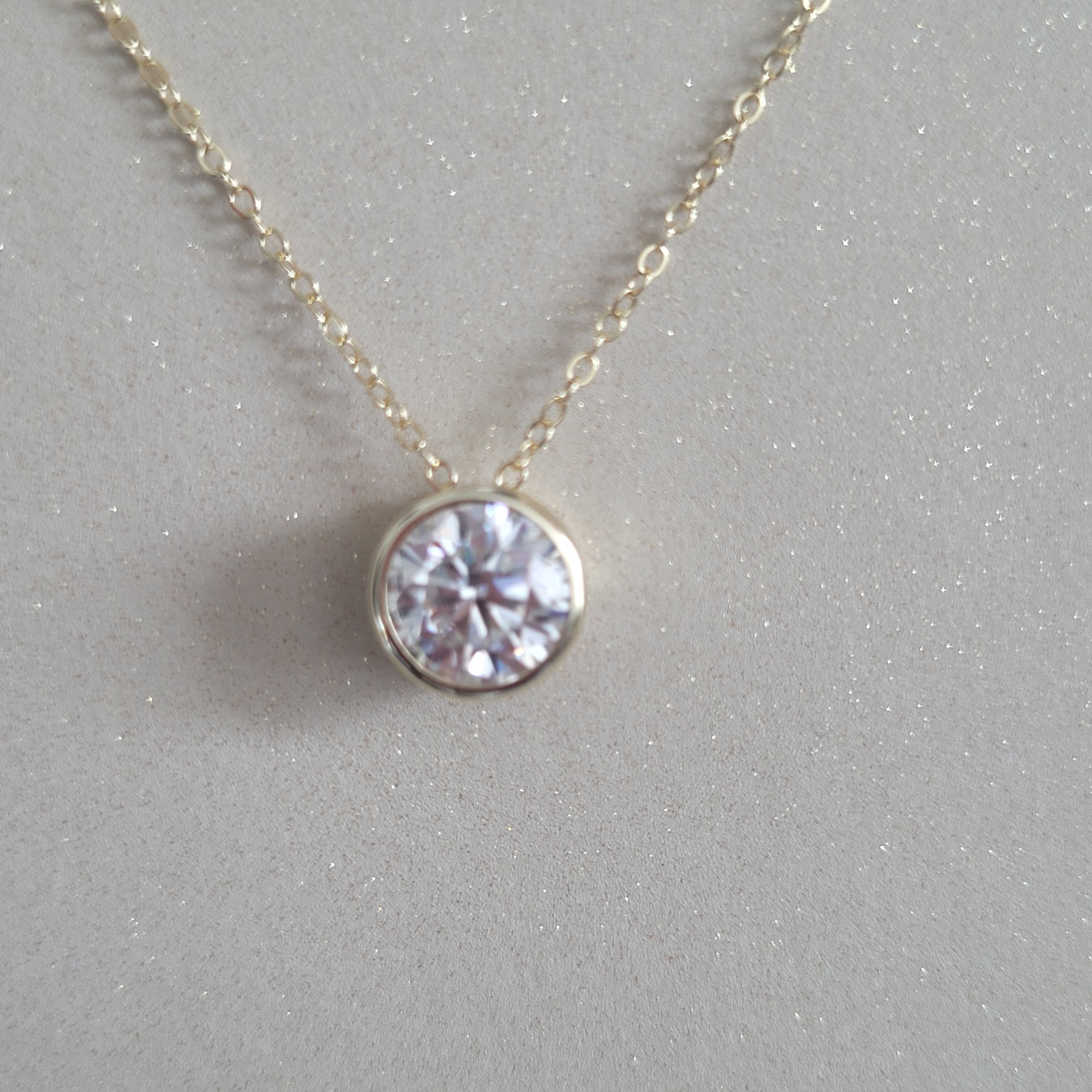 Collier - plaqué Or 14K