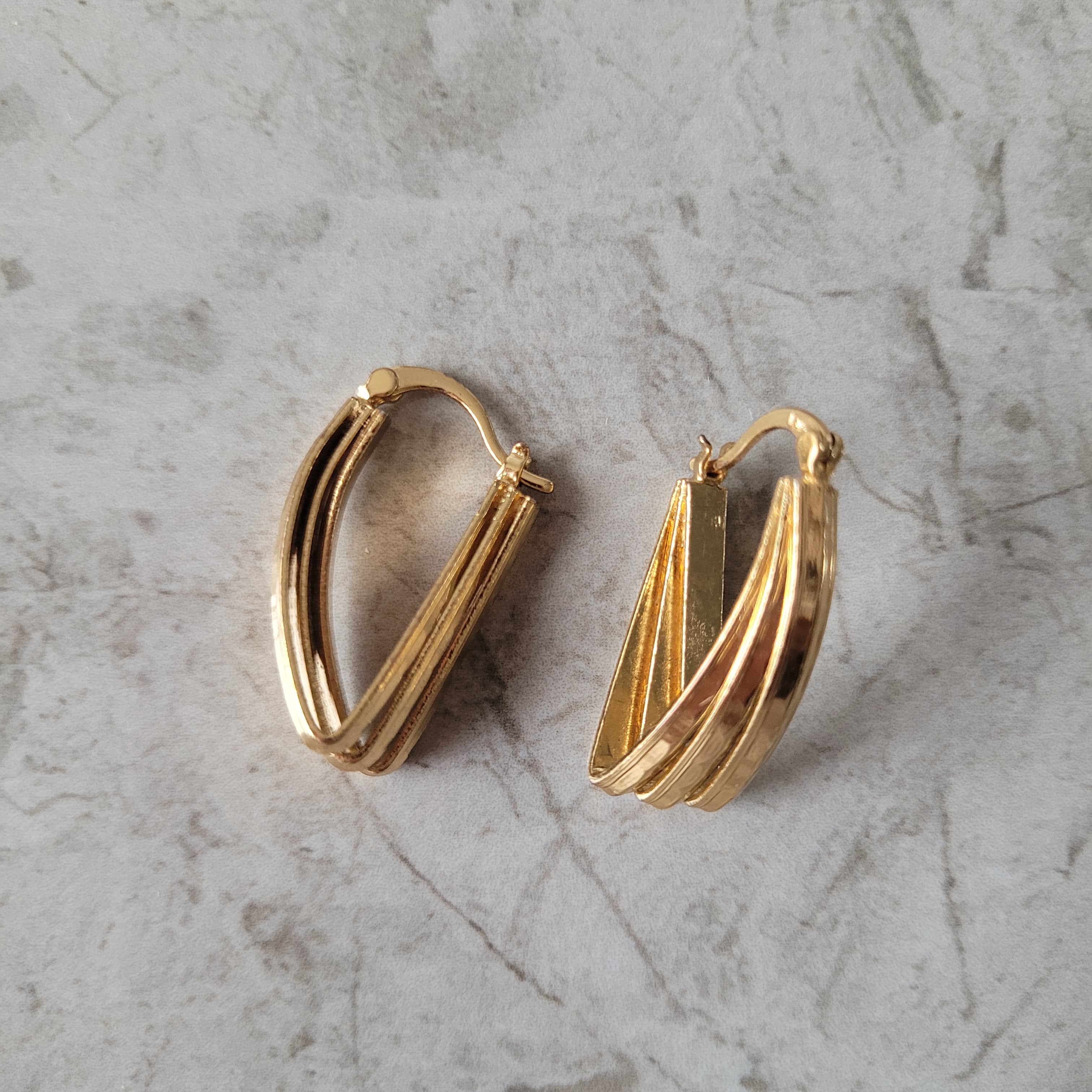 Boucle d'oreille en acier inoxydable