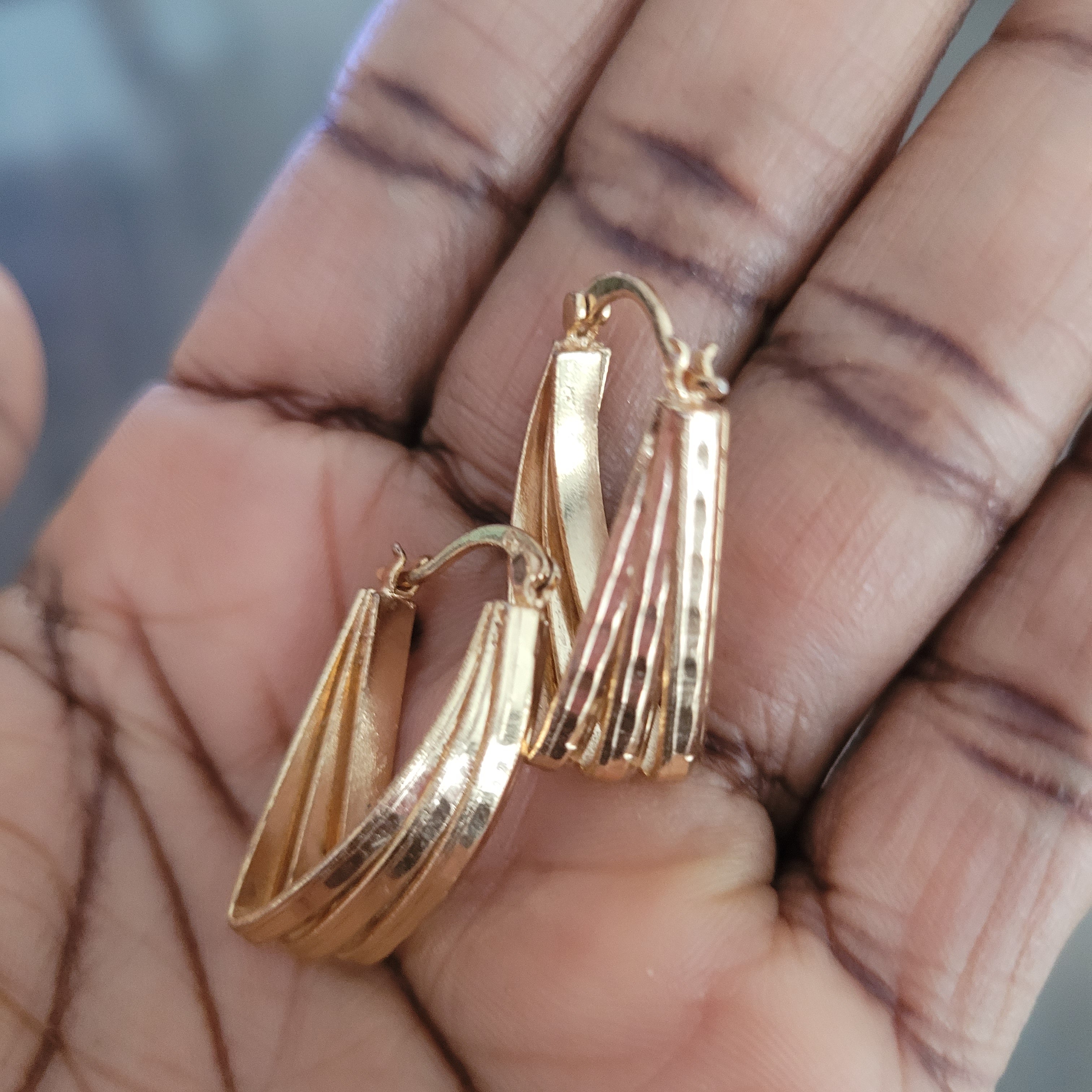 Boucle d'oreille en acier inoxydable