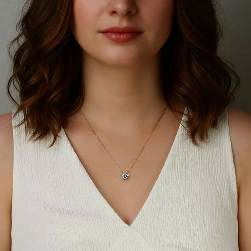 Aura - collier Argent