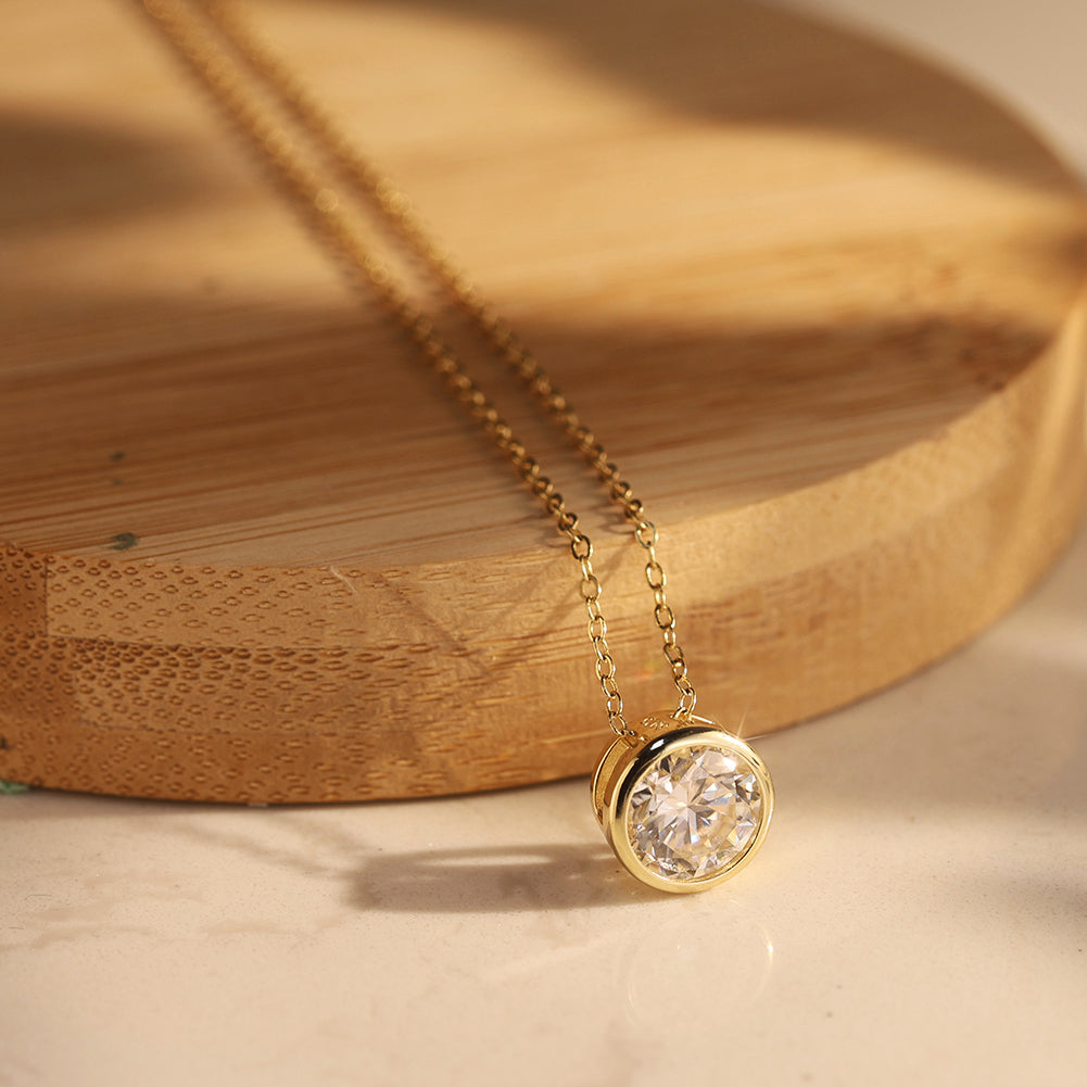 Collier - plaqué Or 14K